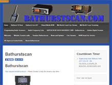 Tablet Screenshot of bathurstscan.com